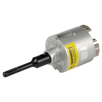 Коронка алмазная по бетону Ø72мм + хвостовик 110мм М16 SDS-plus, ULTRA 1510762