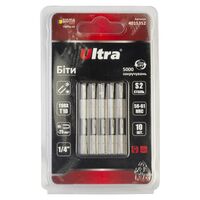 Біти TORX 10×25мм ¼" 10шт S2 (блістер), ULTRA 4015352