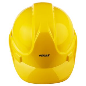 Каска строительная 8 точек крепления желтая, SIGMA 9414521