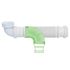 Сифон для кухонной мойки Senzo 1½"×Ø40мм, WIRQUIN 9542530