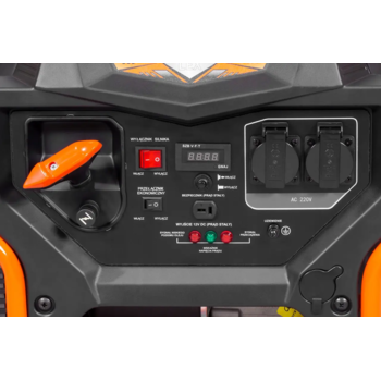 Генератор бензиновый инверторный 4.5 кВт, 7.5 HP, 230V, IVR, LEX LXGG4SI
