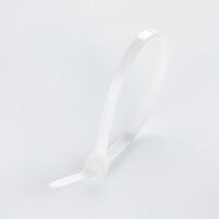 Хомут нейлоновый 3x150 белый (100 шт.) (универсальный), APRO CT-W3150