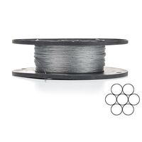 Трос 1мм. DIN 3052 (1x7) (оцинкованный W1) (бухта 200м.), APRO WR-G30521