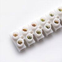 Клеммная колодка 15А PA 12мм2 (кратно упаковке — 10 шт.), APRO TB-A15