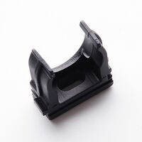 Клипса для гофры черная 25 мм (50 шт.), APRO KG-25B
