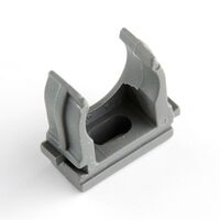 Клипса для гофры серая 32 мм (50 шт.), APRO KG-32G