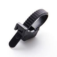 Крепеж ремешковый черный 7х80 мм (100шт), APRO KR-22B