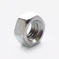 Гайка шестигранная М6 DIN 934 кл. пр. 6 цинк белый (пач. 200 шт.), APRO 6006-2
