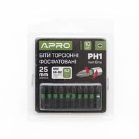 Біта ударна торсіонна РН1 * 25мм, 10шт / уп, APRO 309001