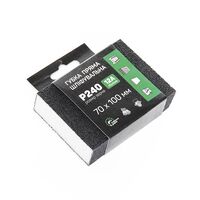 Губка шліфувальна чотиристороння пряма P240, APRO 828099