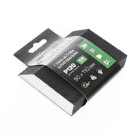 Губка шлифовальная четырехсторонняя угловая P120, APRO 828109