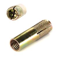 Дюбель забивной стальной М10/12*40 цинк жёлтый (ящ. 1000 шт.) APRO TSR101240-C