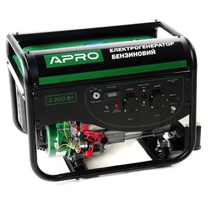 Генератор бензиновый 4-х тактный 3.0/3.2 кВт (электро запуск) APRO 852105