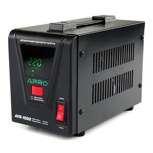 Стабилизатор напряжения релейный AVR-1000, 800Вт APRO 852010