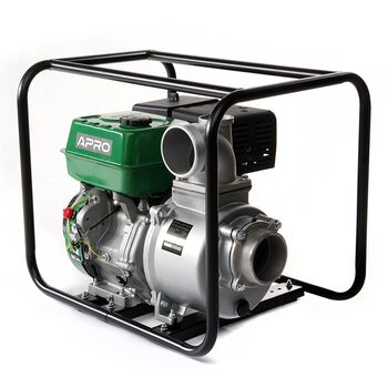 Мотопомпа WP-100 13к.с. 100 м³/год 25м бензинова 4-х тактн. APRO 852139