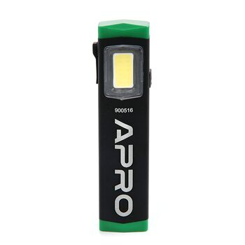 Ліхтар LED інспекційний акумулятор Li-ion 3.7V 600мАч 300Лм APRO 900516