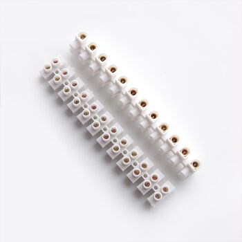 Клеммная колодка 10А PA 10мм2 (кратно упаковке — 10 шт.), APRO TB-A10