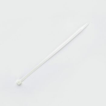Кабельная стяжка многоразовая 5*200 белая (пач. 100 штук), APRO STM-W5200