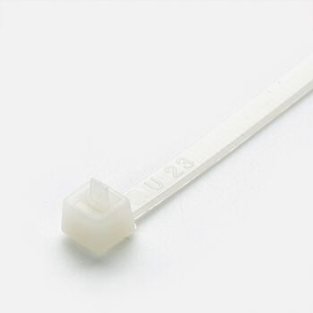 Кабельная стяжка многоразовая 5*200 белая (пач. 100 штук), APRO STM-W5200