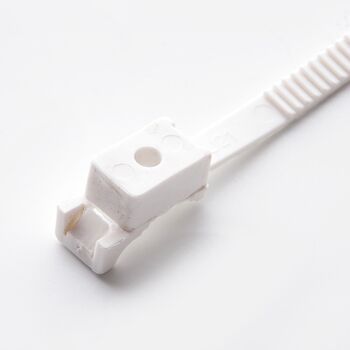 Крепеж ремешковый белый 7х80 мм (100шт.), APRO KR-22W