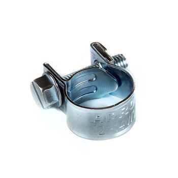 Хомут силовой Mini оцинкованный W1 6-8 (пач. 50 штук), APRO HDA1-001