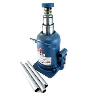 Домкрат пляшковий професійний двухштоковий 12т 240-590 мм TH812001 TORIN