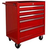 Тележка для инструмента 5 секций TBR-L4005-X TORIN