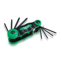 Набір складаний ключів TORX: T6-T25 (матеріал CRV-6150), AIFB0802 TOPTUL
