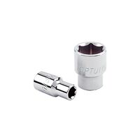 Головка торцевая длинная 1/4" 10мм, BAEE0810 TOPTUL