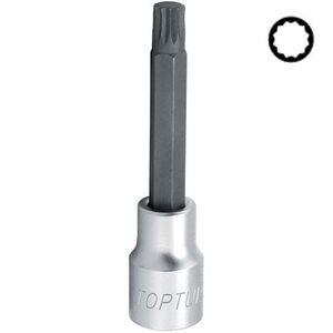 Головка с насадкой SPLINE M10 L100mm 1/2", BCJA1610 TOPTUL