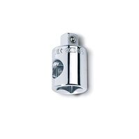 Переходник 3/8"х1/2" с отверстием, CAGA1216 TOPTUL