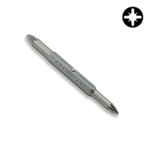 Насадка 1/4" двостороння PZ1xPZ2 L75мм, FKBA0102 TOPTUL