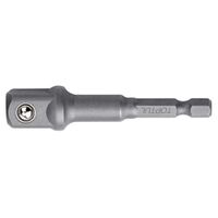 Переходник 1/4"х1/2" L72 (6-гр. под шуруповерт Х квадрат), FPKA0816 TOPTUL