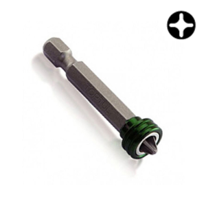 Насадка 1/4" 50мм PH2 под шуруповерт магнитная Quick Change, FQBB0802 TOPTUL
