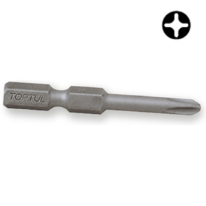 Насадка 1/4" 50мм PH2 магнітна (під шуруповерт), FSLA0802 TOPTUL