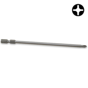 Насадка 1/4" 150мм PH2 магнитная (под шуруповерт), FSLC0802 TOPTUL