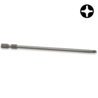 Насадка 1/4" 150мм PH2 магнитная Anti-Slip (под шуруповерт), FSMC0802 TOPTUL