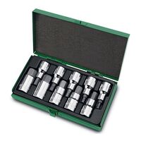 Набор бит впрессованных в головку 1/2" Н4-Н19, GAAD1007 TOPTUL