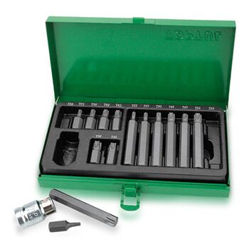 Набір біт 10мм TORX 15 од., GAAD1506 TOPTUL