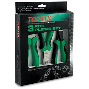 Набір щипців 3 од., GAAE0307 TOPTUL