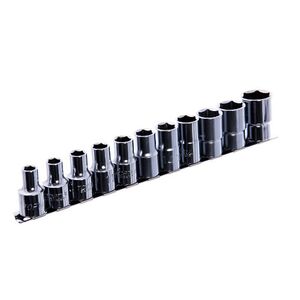 Набор головок 1/2" 11 ед. 8~15, 17, 19, 22мм (на планке), GAAQ1601U TOPTUL