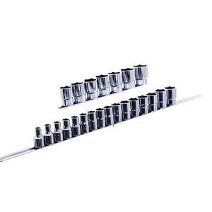 Набор головок 12-гр.1/2" 23 ед. 8~28, 30, 32мм (на планке), GAAQ1604U-12 TOPTUL