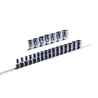 Набор головок 1/2" 23 ед. 8~28, 30, 32мм (на планке), GAAQ1604U TOPTUL