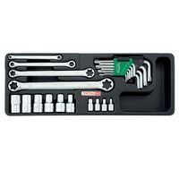 Набор инструмента TORX 23 ед. (в ложементе), GAAT2302 TOPTUL