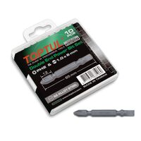 Набор бит 1/4" PH2хSL6 L65мм двухсторонних 10шт., GAAW1004 TOPTUL