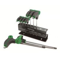 Набор ключей TORX с ручкой L-обр. T10-T50 9 ед. TOPTUL, GAAX0901 TOPTUL