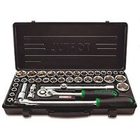 Набор инструмента 1/2" (дюйм+метр.) 38 ед., GBB3819 TOPTUL