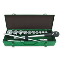 Набор инструмента 3/4" 14 ед. (12-гр.) metal case, GCAD1406 TOPTUL