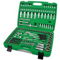 Набор инструмента комбинированный 1/4"&3/8"&1/2" 151 ед., GCAI151R TOPTUL