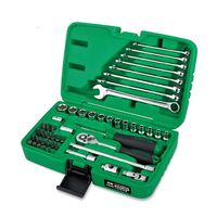 Набор инструмента 1/4" + ключи 49 ед., GCAI4901 TOPTUL